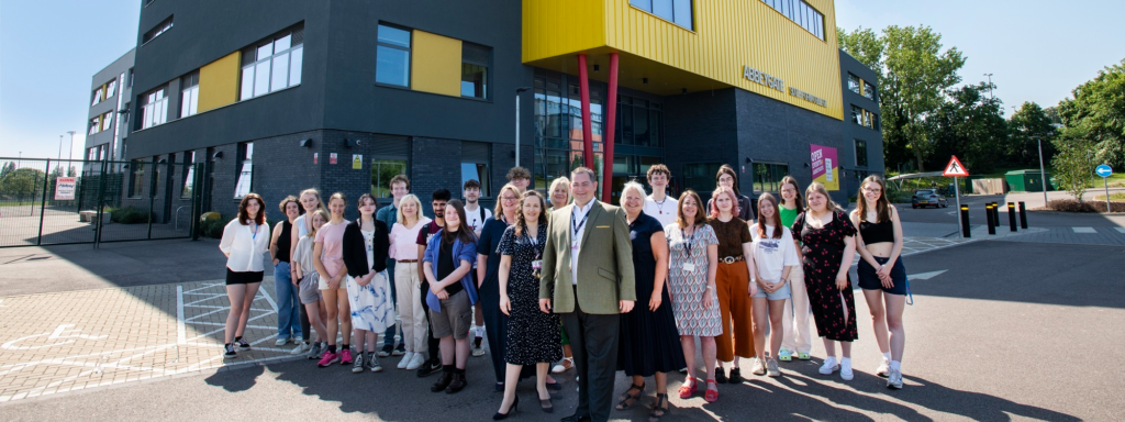 Abbeygate Sixth Form College celebrates Outstanding Ofsted report