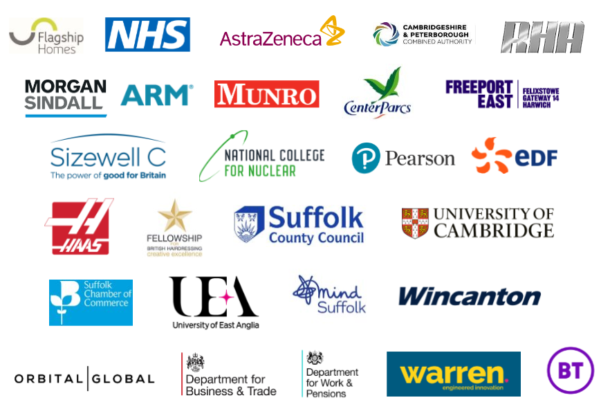 A collection of logos of industry and educational bodies, demonstrating Eastern Eduction Group's many partnerships.