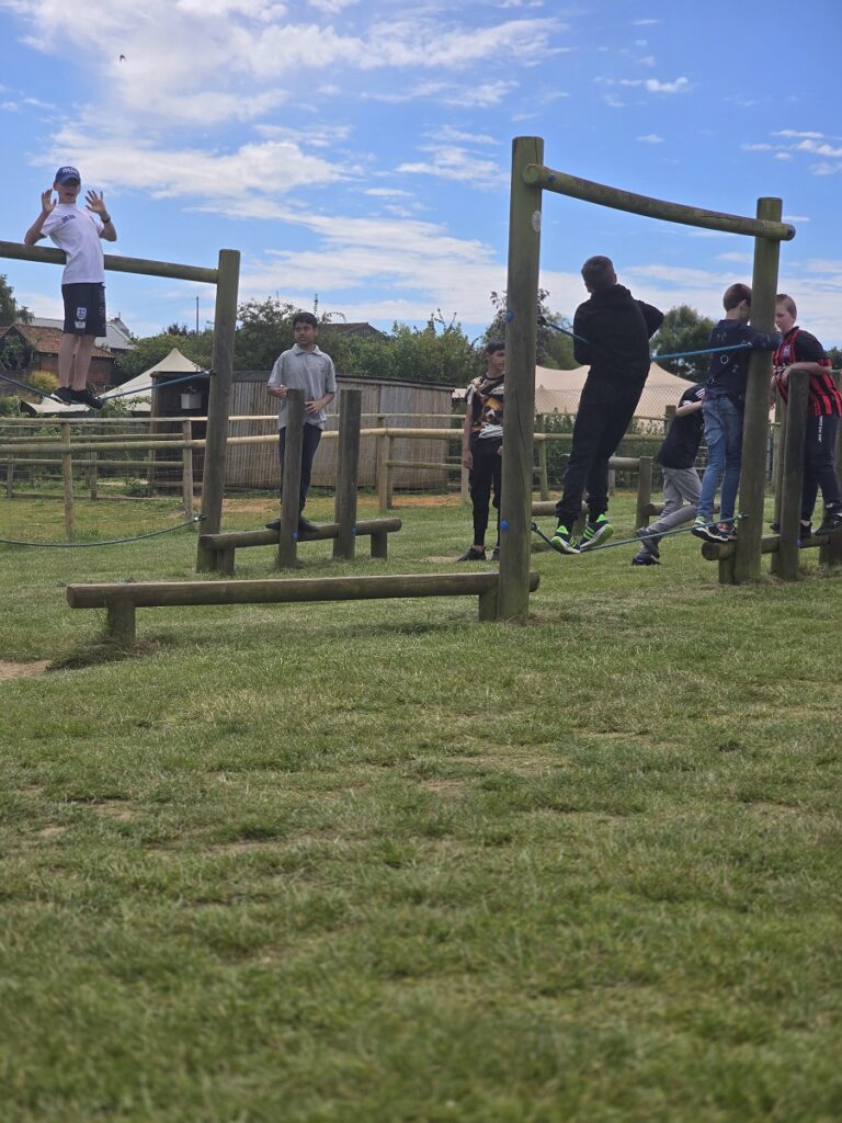 Peile Centre students playing